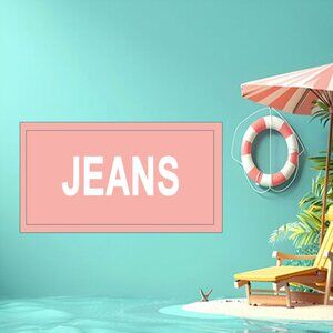 Jeans banner